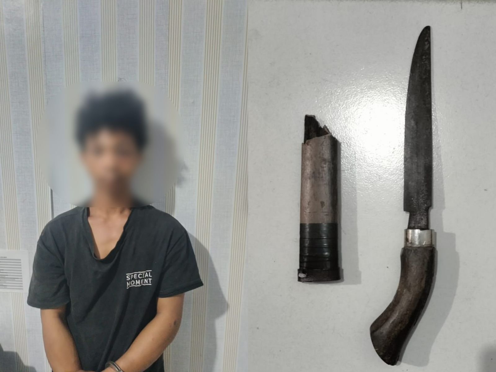 Bawa Sajam Tanpa Izin, Pria di Kendari Diringkus Polisi Bawa Sajam Tanpa Izin, Pria di Kendari Diringkus Polisi