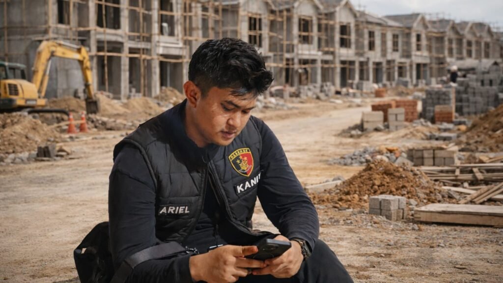 Kanit Tindak Pidana Tertentu (Tipiter) Satreskrim Polresta Kendari, Ipda Ariel Mogens Ginting.