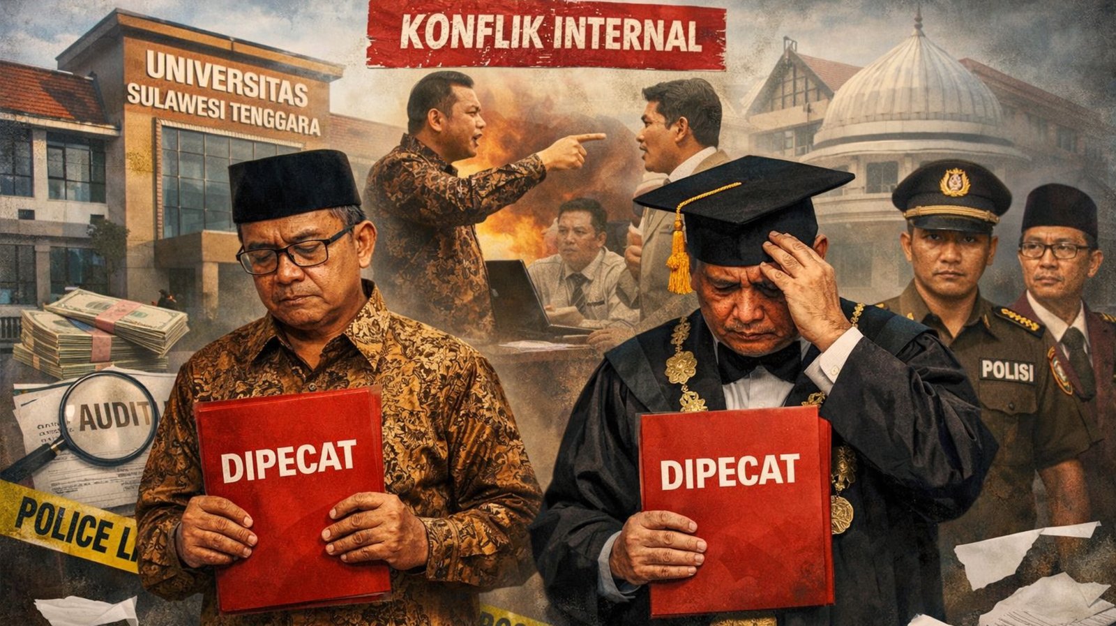 Duduk Perkara Polemik Kampus Unsultra di Kendari Memanas hingga Ketua Yayasan dan Rektor Dipecat Duduk Perkara Polemik Kampus Unsultra di Kendari Memanas hingga Ketua Yayasan dan Rektor Dipecat