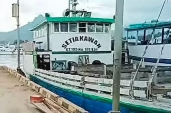 Kapal Bermuatan Tabung Gas Tenggelam di Perairan Bambaea Bombana, 6 ABK dalam Pencarian