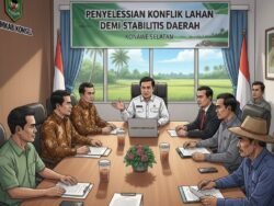 Jaga Stabilitas Daerah, Pemkab Konsel Tegaskan Komitmen Penyelesaian Konflik Lahan di Angata