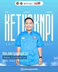 Arlin Syaputra Resmi Daftar Ketua KNPI Sultra, Kantongi Dukungan Mayoritas OKP dan Cipayung Plus