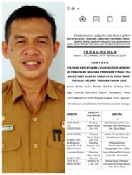 Meski Sedang Berkasus di Kepolisian, Kandidat Sekda Mubar Ini Dinyatakan Lolos Seleksi Administrasi