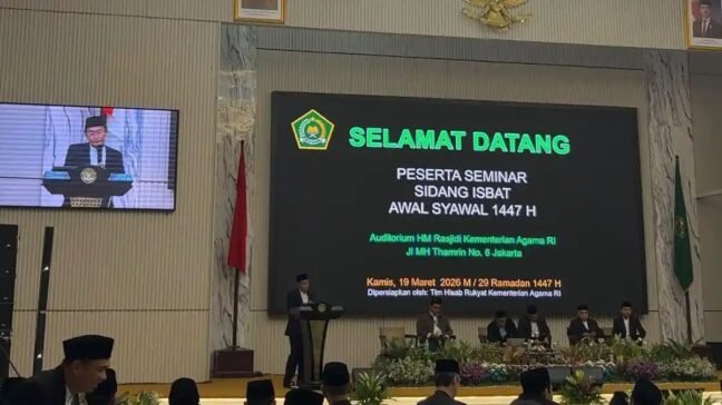 Kemenag Perkirakan Idulfitri 1447 Hijriah Jatuh pada Sabtu, 21 Maret 2026