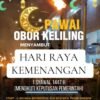 Semarakkan Malam Takbiran Idulfitri 1447 Hijriah, Warga Jalan Bahagia Kendari Bakal Gelar Pawai Obor
