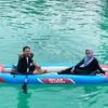 Wahana Paddle dan Kayak Jadi Primadona Wisatawan di Danau Napabale Muna