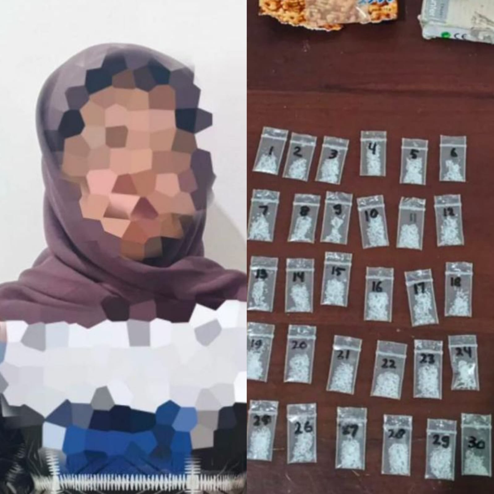 Wanita Muda di Kendari Jadi Pengedar, 33 Saset Sabu-Sabu Diamankan Polisi Wanita Muda di Kendari Jadi Pengedar, 33 Saset Sabu-Sabu Diamankan Polisi