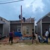 Angin Kencang Rusak Atap Rumah di Tapalosa Residence 3 Kendari, Developer Lakukan Perbaikan