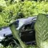 Ngantuk saat Nyetir, Fortuner Tabrak Pohon Lalu Terguling di Konsel
