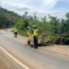 Jalan Amblas di Oheo, Konut, Polisi Imbau Pengendara Waspada
