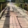 Jembatan Rusak di Lambandia Koltim Dikeluhkan Warga, Tak Tersentuh Perbaikan Puluhan Tahun