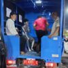 Manusia Silver di Kendari Ditertibkan Satpol PP