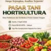 Besok Pasar Tani di Kendari Diadakan Sehari, Cabai hingga Bawang Dijual Murah