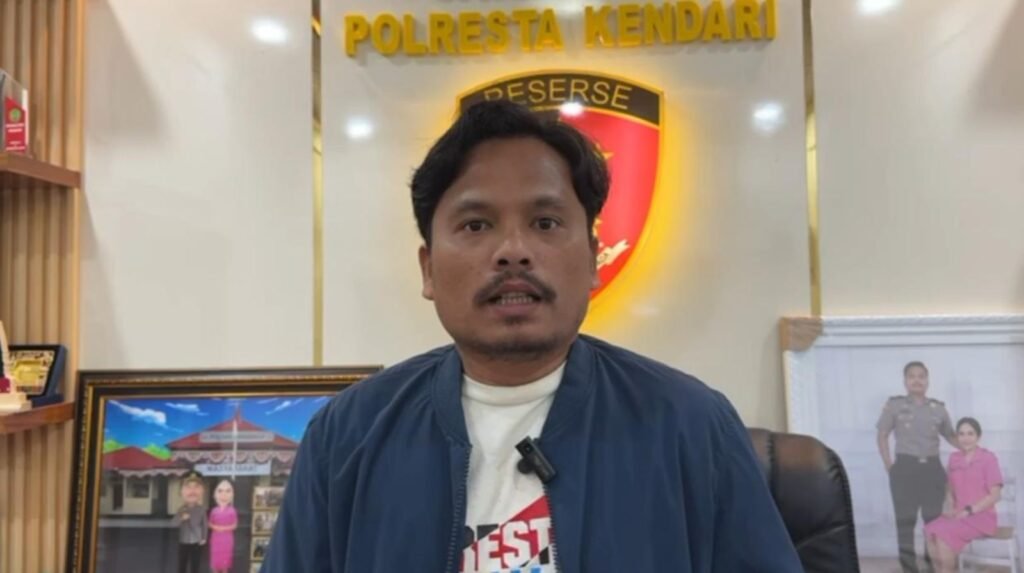 Kasat Reskrim Polresta Kendari, AKP Welliwanto Malau.