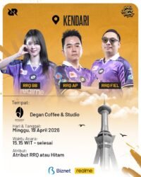 RRQ Keliling Kota Season 7 Bakal Sambangi Kendari, Ada Nobar hingga Mini Tournament