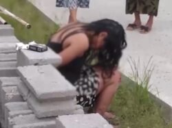 Wanita di Konawe Kepergok Hendak Mencuri, Berupaya Kabur Namun Digagalkan Warga