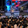Aksi Spektakuler Wakil Wali Kota Kendari dan Band Rockafada Warnai Penutupan HUT ke-62 Sultra
