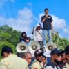 Demo Tuntut Pesangon Karyawan PT KIC Konsel yang Dipecat Memanas, Terjadi Aksi Saling Dorong