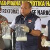 Kurir Narkoba asal Kolaka Diringkus, Ambil 1 Kilogram Sabu-Sabu dari Kamar Hotel di Kendari