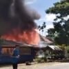 Rumah di Mubar Dilalap Api, Kerugian Ditaksir Rp70 Juta