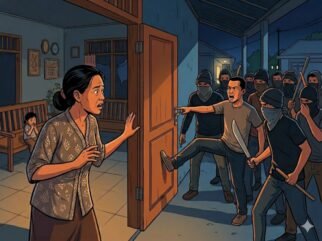 Diancam dan Rumahnya Didobrak Tengah Malam, Warga Busel Lapor Polisi