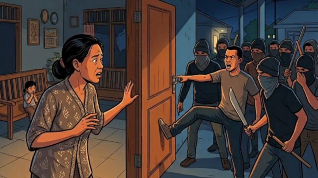 Diancam dan Rumahnya Didobrak Tengah Malam, Warga Busel Lapor Polisi