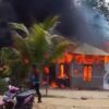 Rumah di Lambandia Koltim Terbakar, Nenek Selamatkan Cucunya dari Kobaran Api