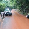 Mobil Pikap Tabrak Truk Tronton di Pendakian Tamborasi Kolaka, 2 Orang Luka