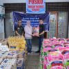 Bank Sultra Salurkan 300 Paket Sembako untuk Korban Banjir di Kendari