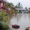 Hujan Deras Rendam SDN Karya Sari di Wonggeduku, Konawe