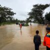 Banjir Lumpur Rendam Sepanjang Jalan By-pass Kendari, Lalu Lintas Macet
