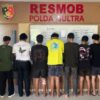 9 Geng Motor Ditangkap, Polisi Selidiki Dalang Penyerangan Anggota Resmob di Eks MTQ Kendari