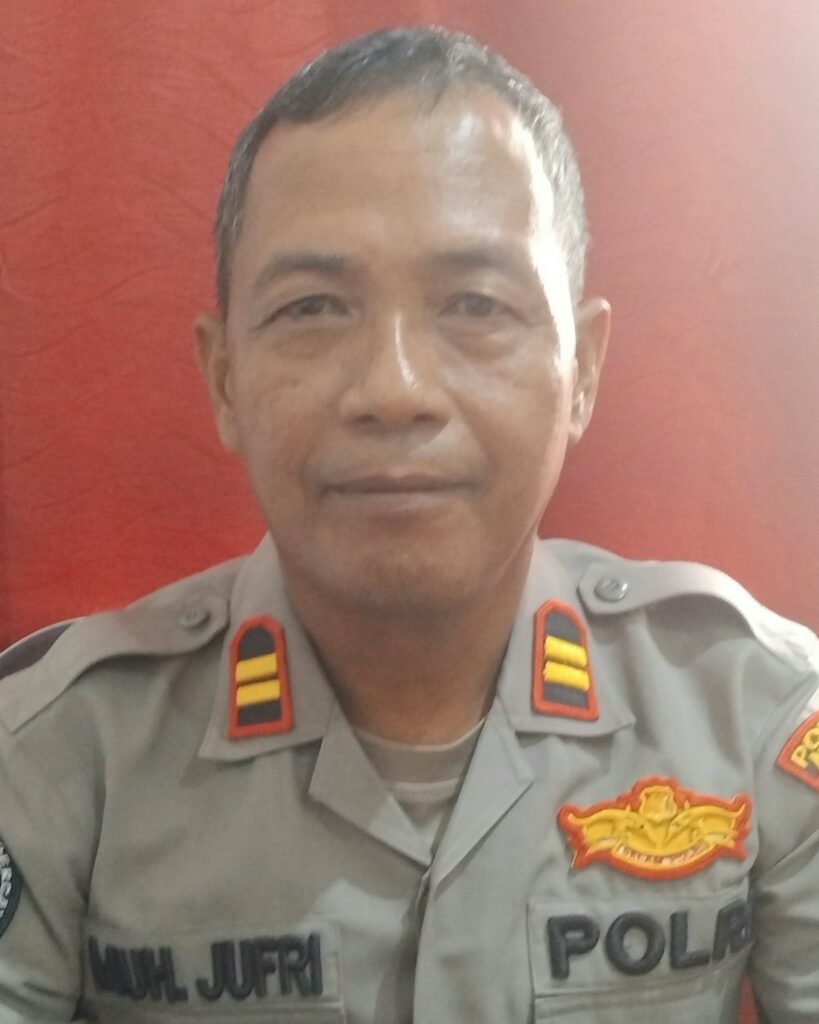 Kasi Humas Polres Muna, Iptu Muhammad Jufri.