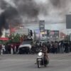 Mahasiswa Demo Kenaikan BBM dan Lemahnya Rupiah di Kendari