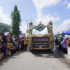 Potret Kafilah Kota Kendari Meriahkan Pawai Taaruf dan Kendaraan Hias MTQ Sultra 2026