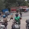 Detik-Detik Pria Kendari Ngamuk Pegang Sajam di SPBU, Berujung Kabur Dikejar Warga