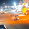 2 Motor Terlibat Kecelakaan di Tugu Pramuka Mowila Konsel Terekam CCTV