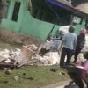 Mobil Pikap Bermuatan Ikan Tabrak Tiang di Konut, Muatan Berserakan