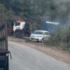 Truk Gagal Menanjak Akibat Ban Selip, Jalur Andoolo – Kendari Sempat Macet
