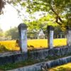 Miris! Pagar Besi di Alun-Alun Raha Muna Banyak Dicabut, Diduga Digondol Maling