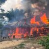 Rumah Warga Konsel Terbakar, Harta Benda Hangus dan Kerugian Capai 130 Juta