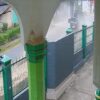 Pikap Tabrak Pagar Masjid di Konsel, 2 Pelajar Perempuan Terjatuh saat Berusaha Menghindar