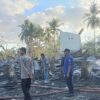 Kebakaran Hanguskan 3 Rumah di Lombu Jaya Mubar, Kerugian Rp350 Juta