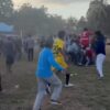 Pertandingan Sepak Bola Ricuh di Maginti Mubar, Pemain dan Penonton Saling Pukul