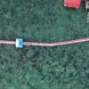 Bendera Merah Putih Sepanjang 108 Meter Membentang di Jembatan Pelangi, Wakatobi