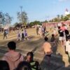Sepak Bola Antardesa di Ranomeeto Konsel Ricuh, Suporter Kejar-kejaran Penuhi Lapangan