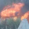 Kebakaran Hanguskan Rumah Pedagang Roti di Pentiro, Muna