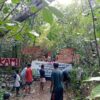 Protes Rekonstruksi Jalan, Warga Desa Kulati Wakatobi Palang Batas Wilayah dengan Desa Dete