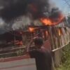 Korsleting Meteran Listrik Sebabkan Kebakaran Rumah Nelayan di Marobo, Muna
