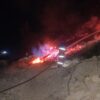 Alang-Alang di Belakang Puskesmas Nambo Kendari Terbakar